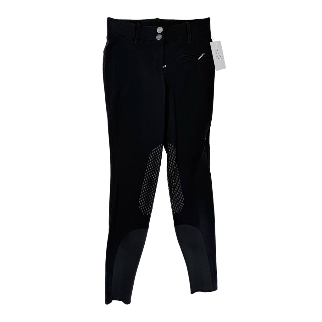 Equiline Knee Patch Breeches in Black