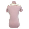 R.J. Classics 'Maya' 37.5 Short Sleeve Training Shirt in Dusty Pink - Women's Small