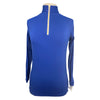 Tailored Sportsman 'Ice Fil' Long Sleeve Shirt in Royal Blue - Women's Small
