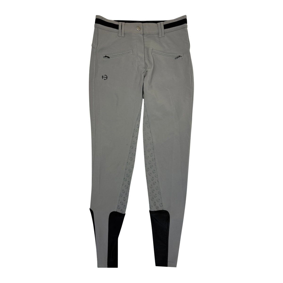Halter Ego 'Megan' Full Seat Breeches in Grey