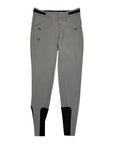 Halter Ego 'Megan' Full Seat Breeches in Grey
