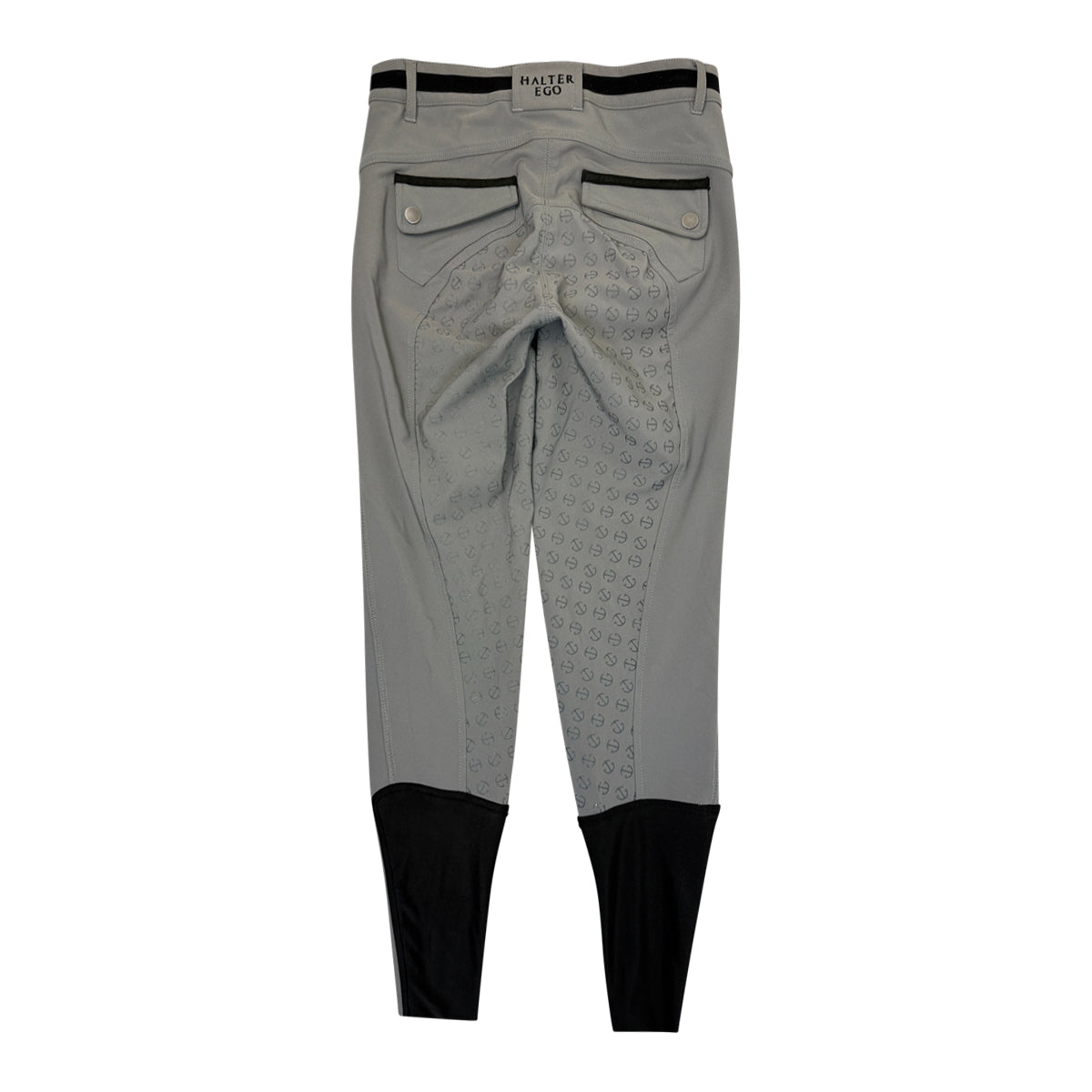 Halter Ego 'Megan' Full Seat Breeches in Grey