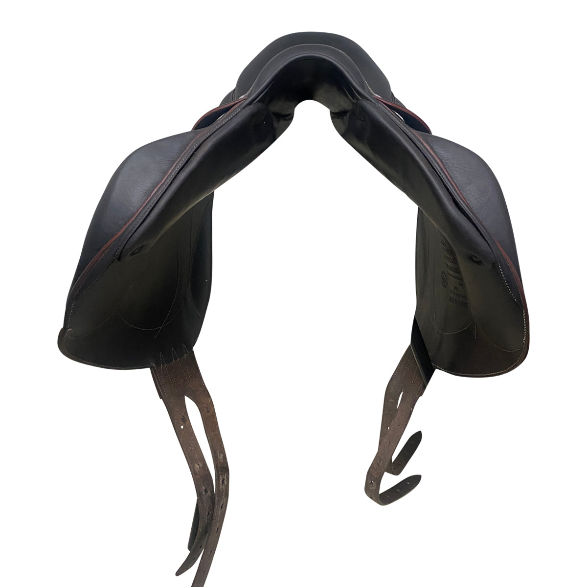 Devoucoux 2019 'Chiberta O' Monoflap Saddle in Chocolate 
