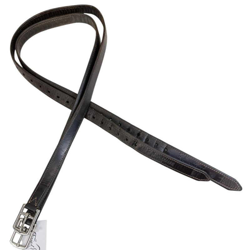 Voltaire Design Stirrup Leathers in Brown