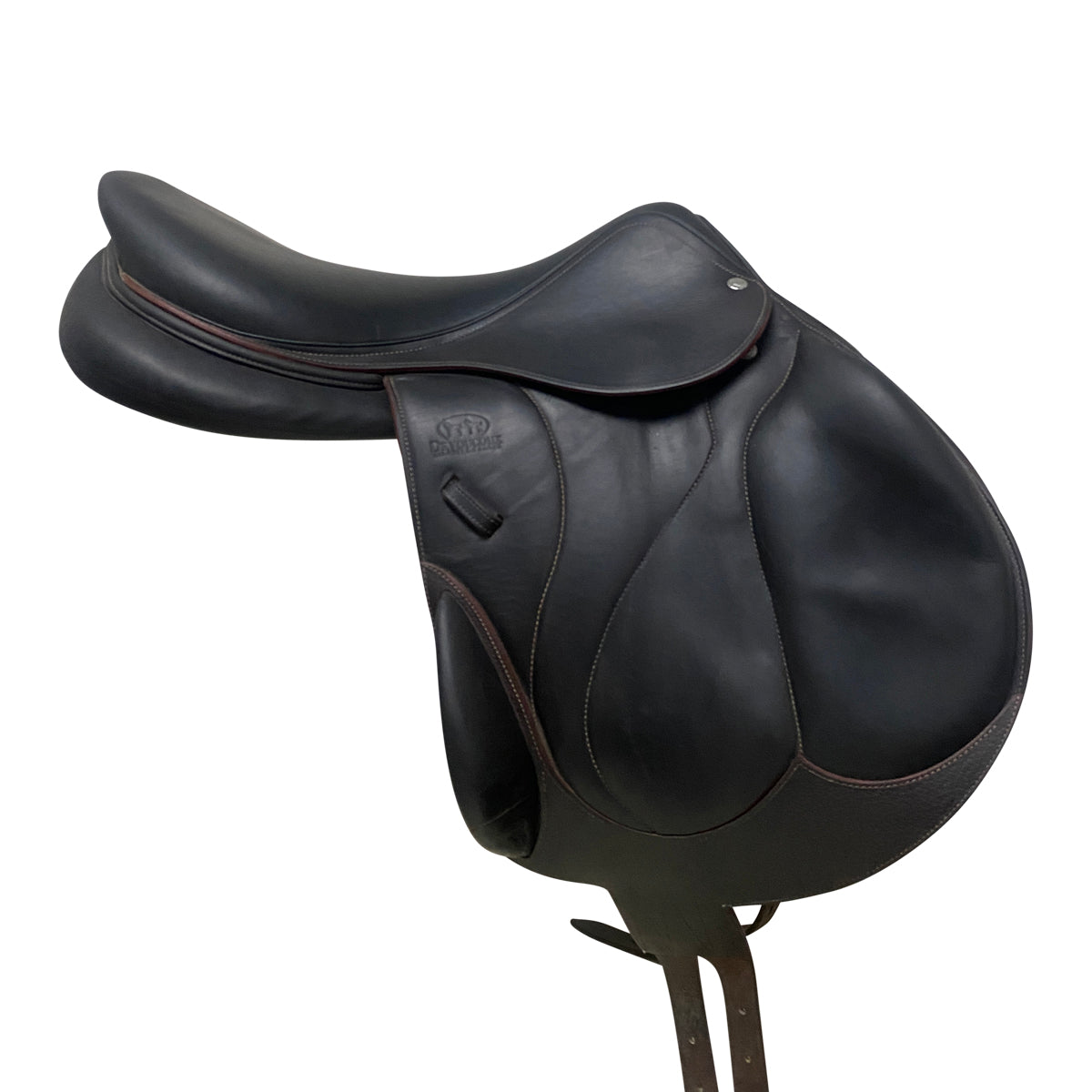 Devoucoux 2019 'Chiberta O' Monoflap Saddle in Chocolate 