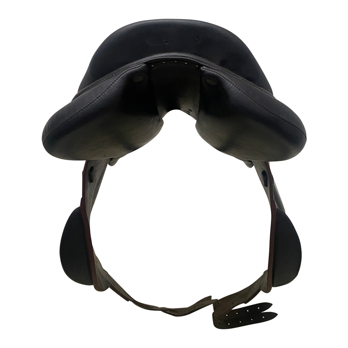 Devoucoux 2019 &#39;Chiberta O&#39; Monoflap Saddle in Chocolate 