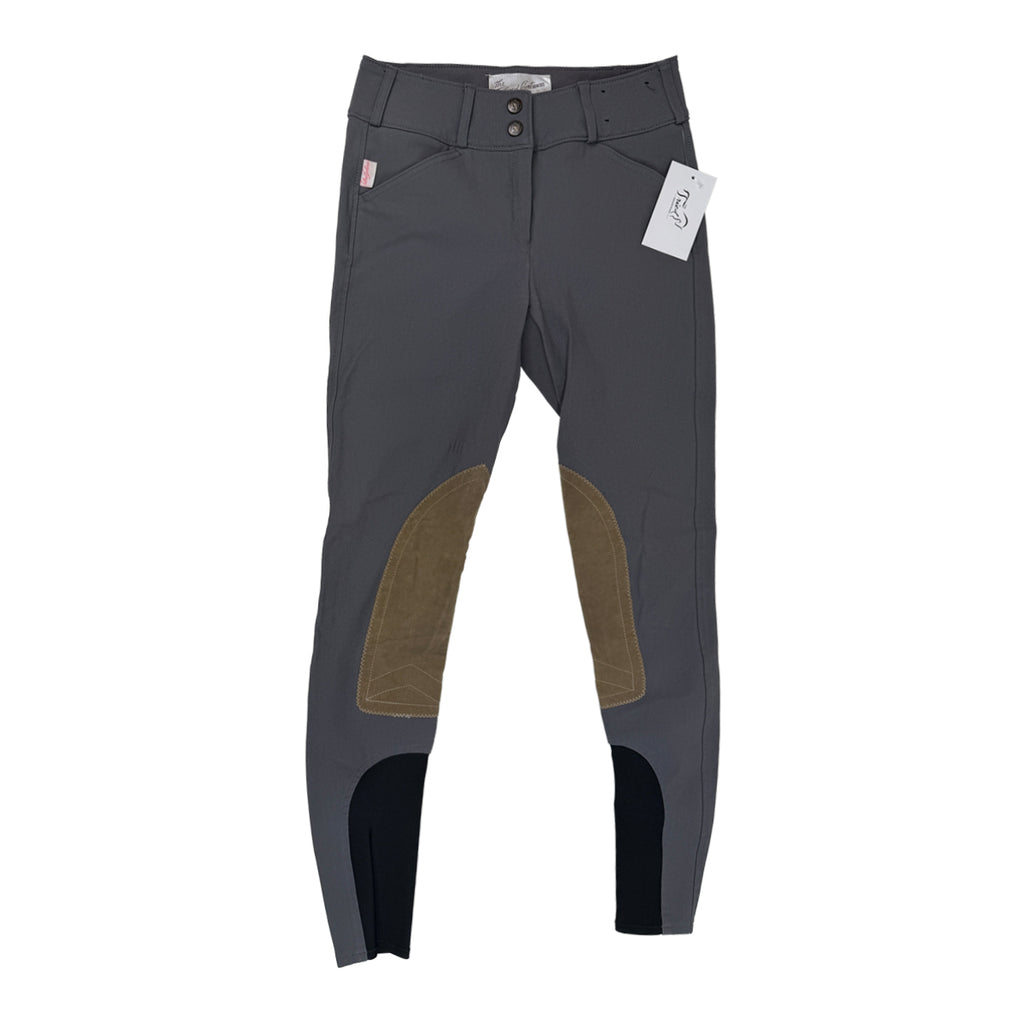 Tailored Sportsman 'Trophy Hunter' Breeches in Graphite/Tan - Women's 22R