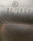 Devoucoux 2019 'Chiberta O' Monoflap Saddle in Chocolate 
