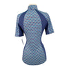 Kerrits 'Always Cool' Ice Fil Short Sleeve Shirt in Blue Bits