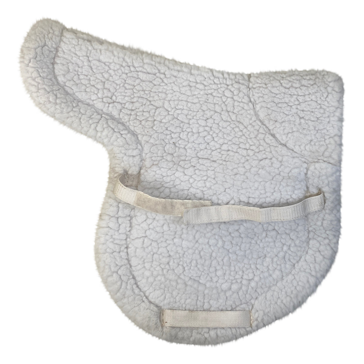 Toklat Medallion 'SuperQuilt' High-Wither Saddle Pad in White - 14"-15"