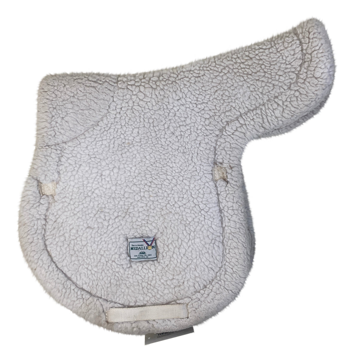 Toklat Medallion 'SuperQuilt' High-Wither Saddle Pad in White