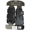 Dover Saddlery Mesh Brushing Boots in Black 