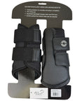 Dover Saddlery Mesh Brushing Boots in Black 