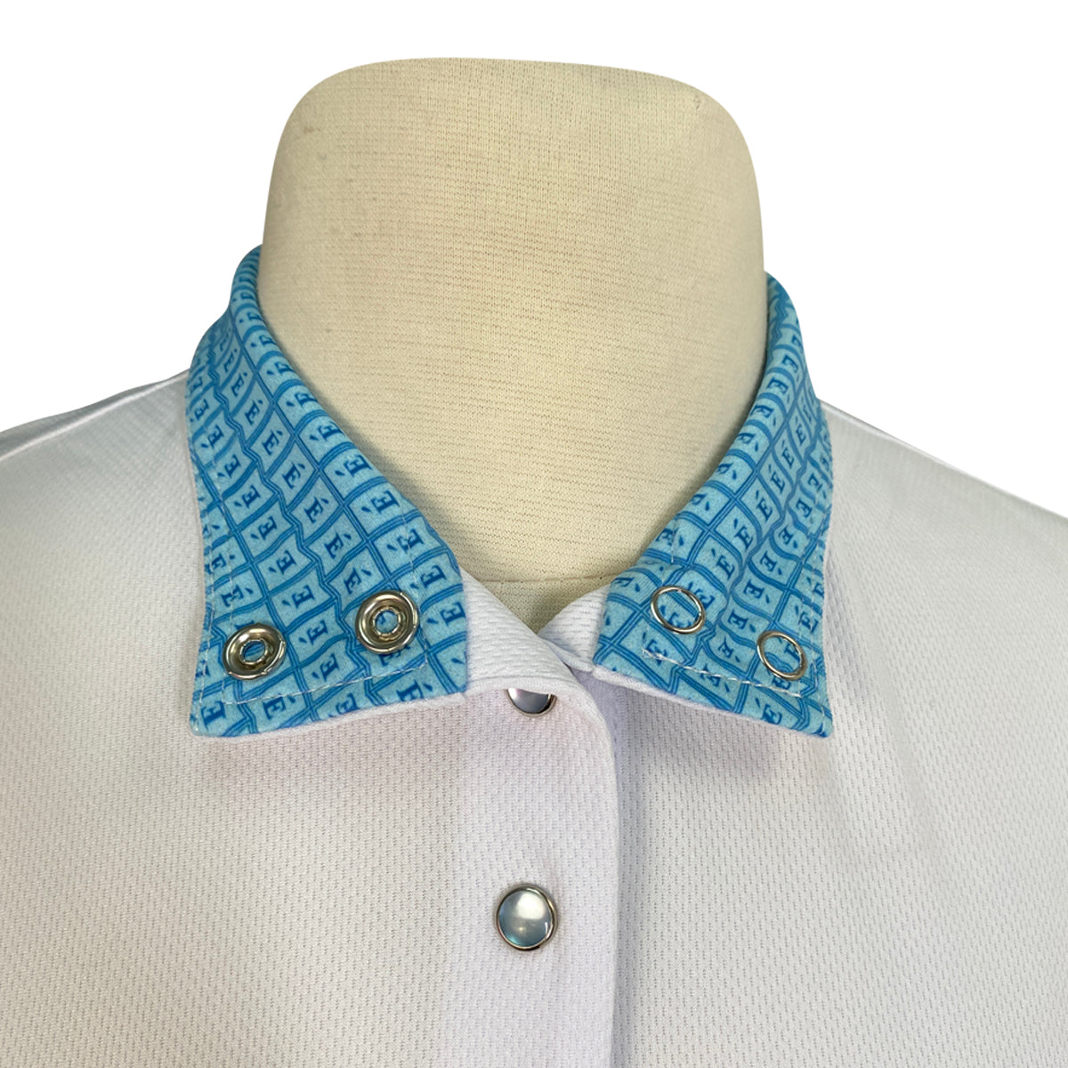 ECE Equestrian Custom Show Shirt in White