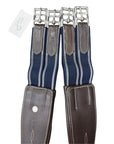 Dover Saddlery Fancy Stitched Overlay Girth in Brown