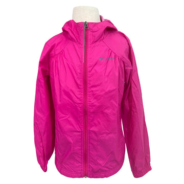 Columbia 'Switchback II' Rain Jacket in Hot Pink