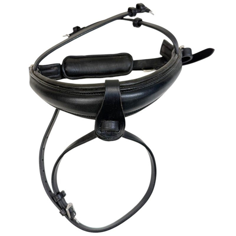 Nunn Finer Padded Crank Noseband w/ Flash Attachment in Black