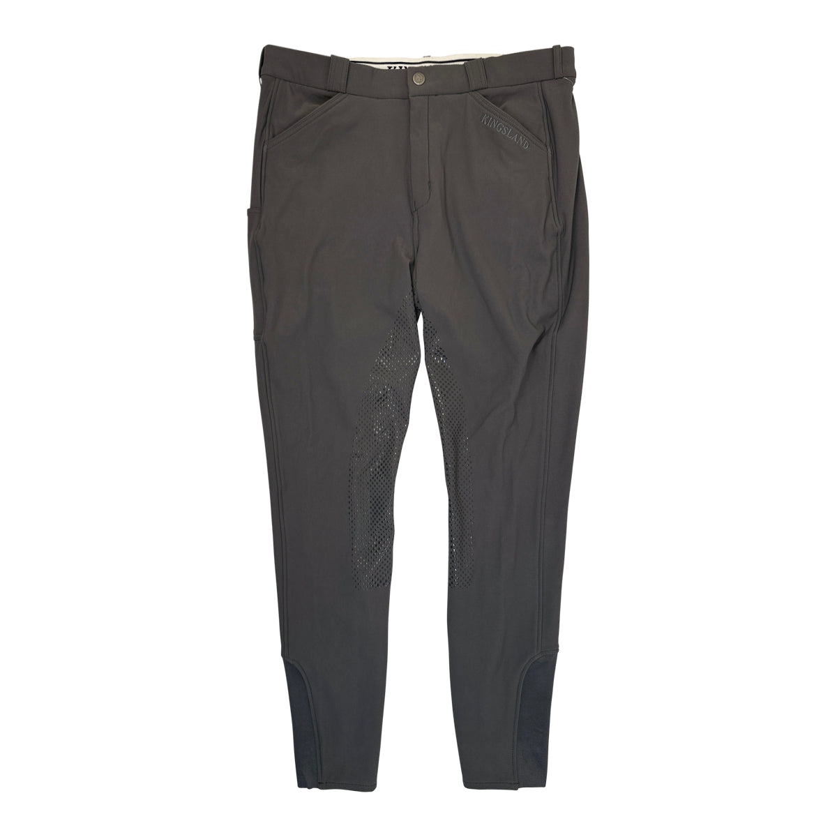 Kingsland &#39;Kenton&#39; Full Seat Breeches in Grey