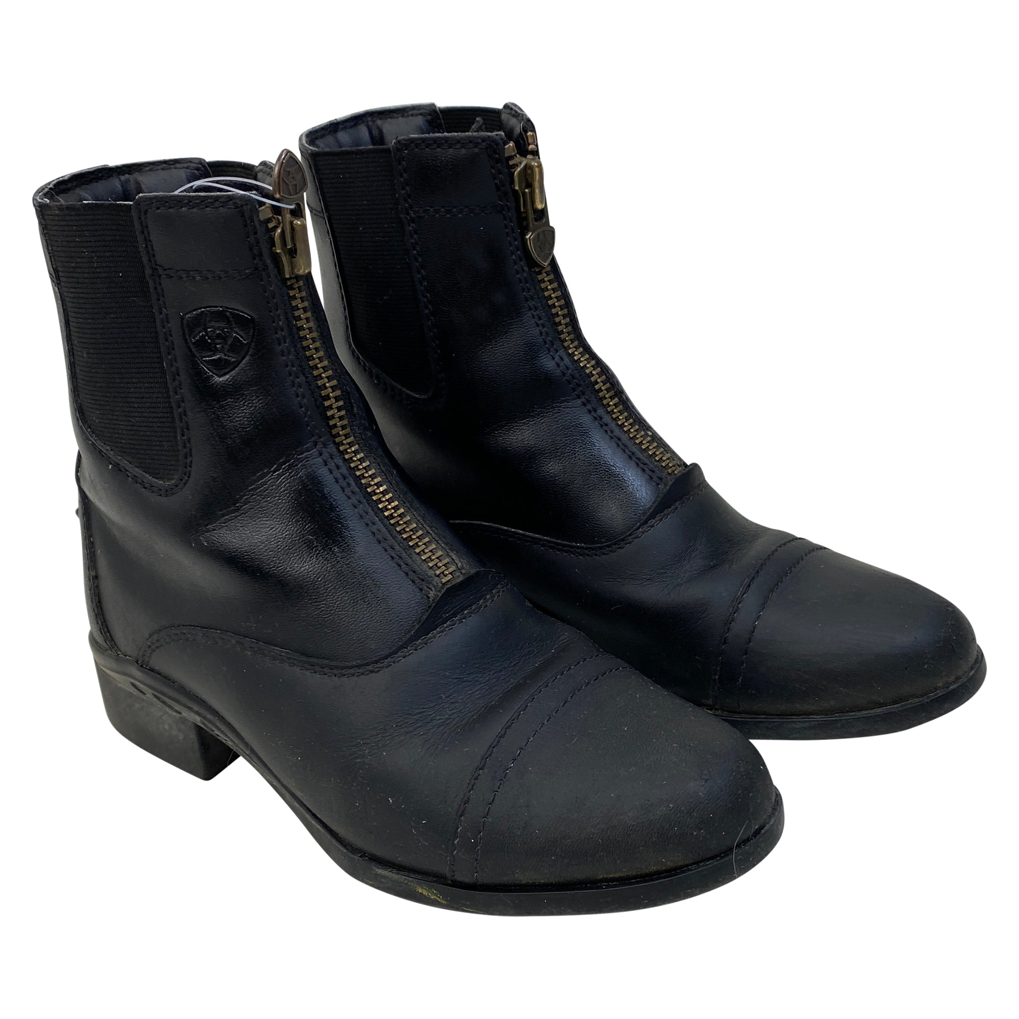 Ariat 'Scout Zip' Paddock Boots in Black