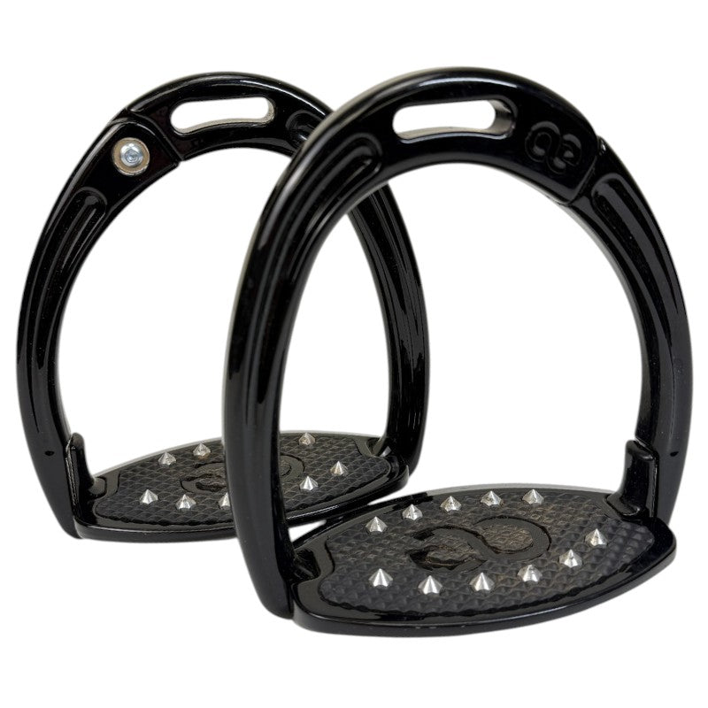 American Equus 'Elite Escape' Safety Stirrups in Black - 4 3/4"