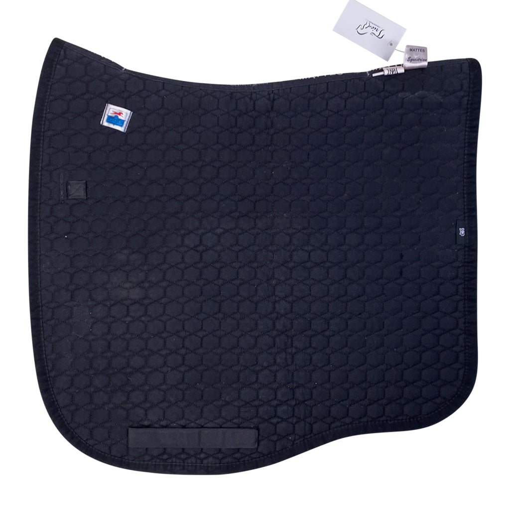 Mattes Eurofit Dressage Pad in Black - Large