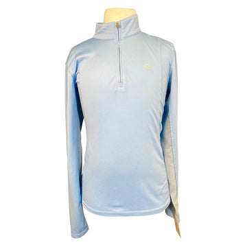 Ariat 'Sunstopper 2.0' Print Baselayer in Sky Blue