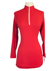 Tailored Sportsman 'Ice Fil' Shirt in Red - Women's Small