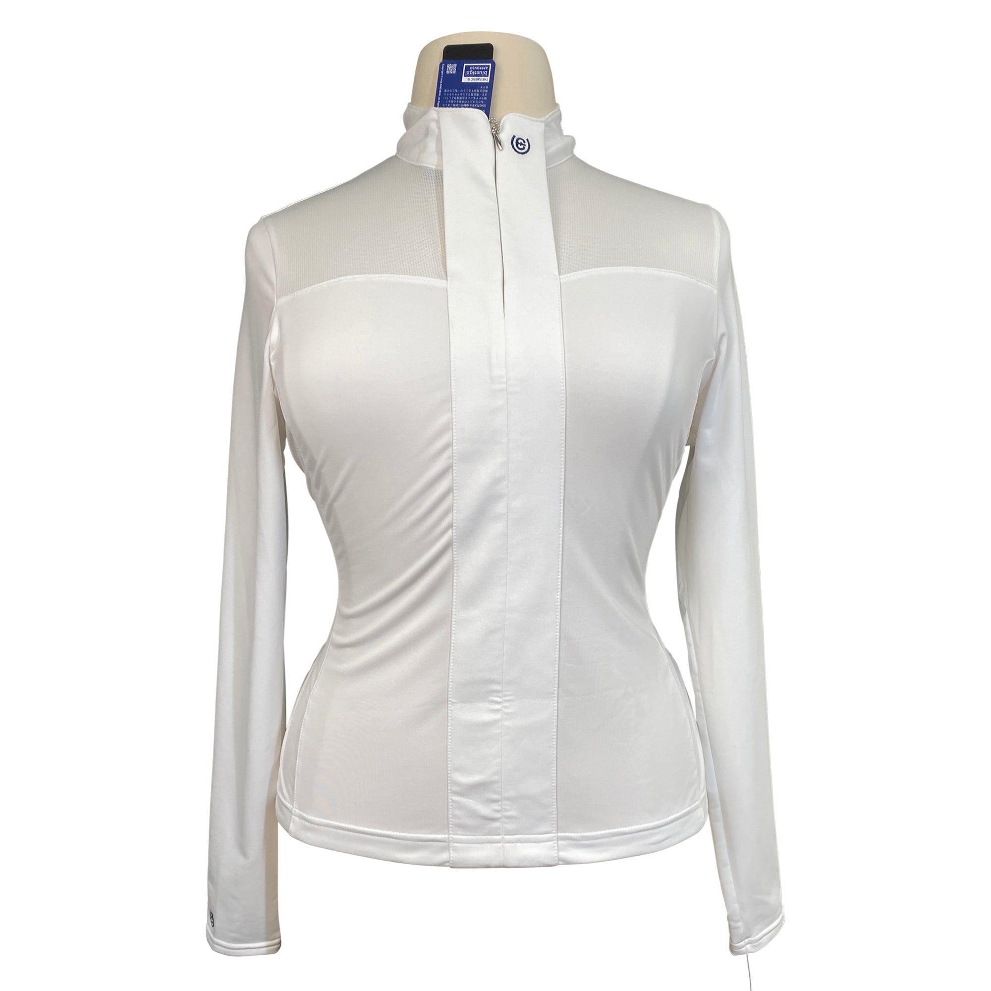 Equestrian Stockholm 'Light Breeze' Competition Shirt in White