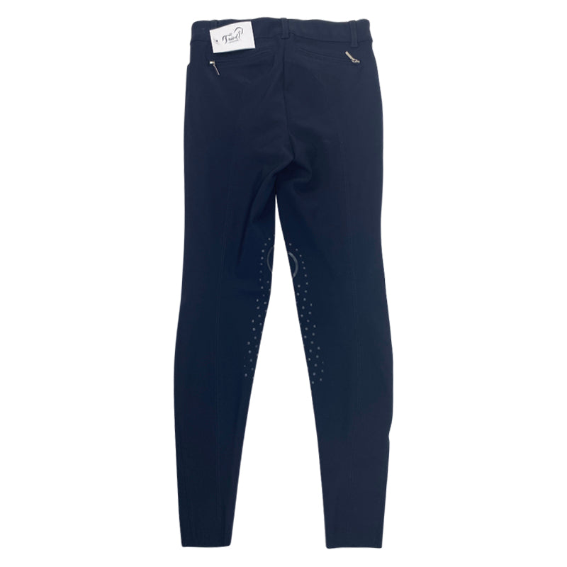 EGO7 'Jumping EJ' Breeches in Navy - Women's IT 36 (US 22)