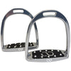 American Equus 'Fillis Slim' Stirrups in Chrome - 4.95"