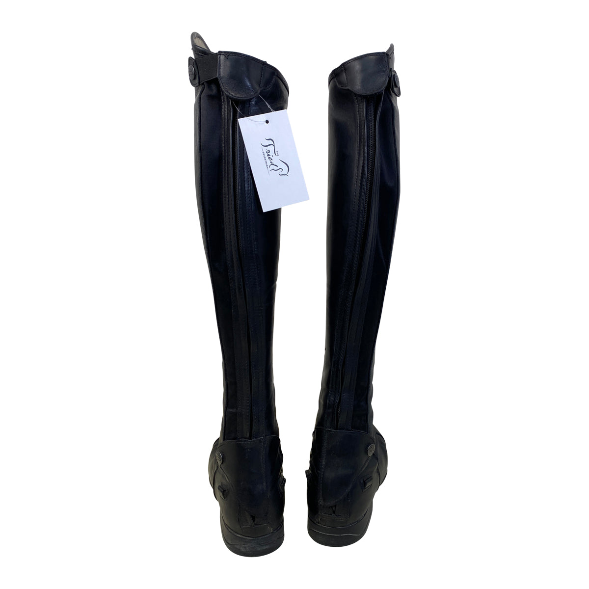 Parlanti Denver Classic Dress Boots in Black