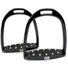 American Equus 'Fillis Slim XD' Stirrups in Black - 4.95"