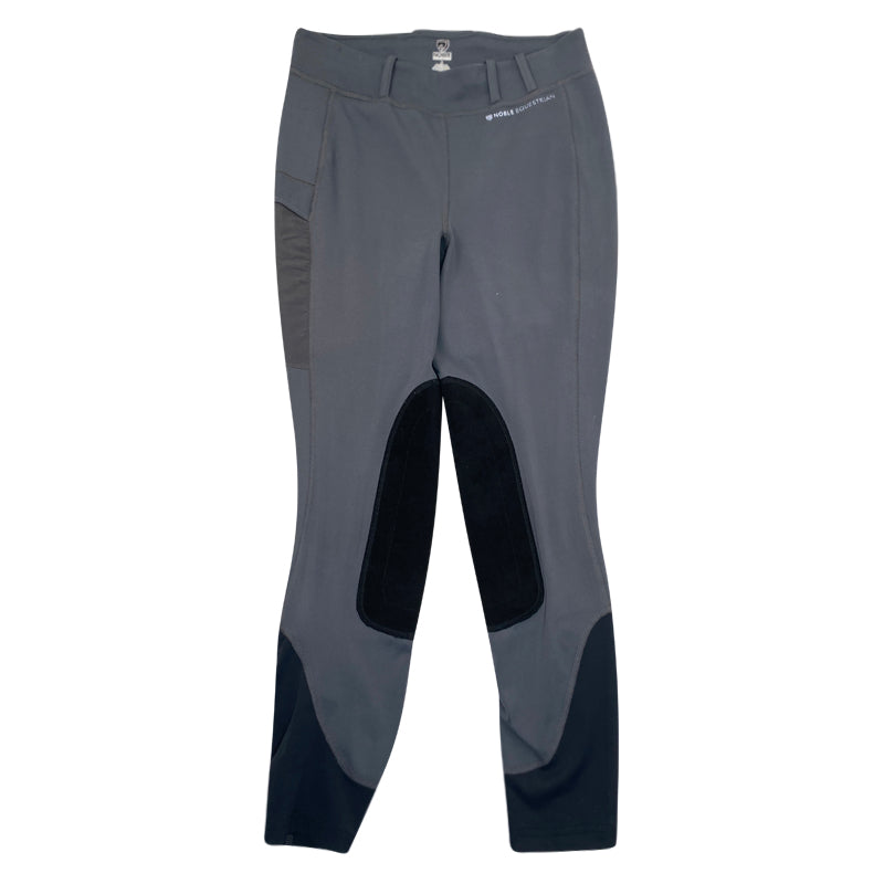 Noble Equestrian 'Balance' Tights in Slate