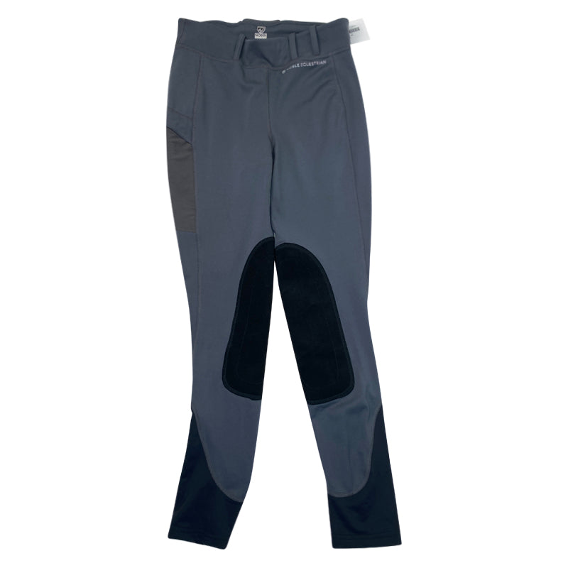 Noble Equestrian 'Balance' Tights in Slate