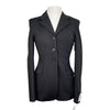 Grand Prix 'Classic' Jersey Show Coat in Black