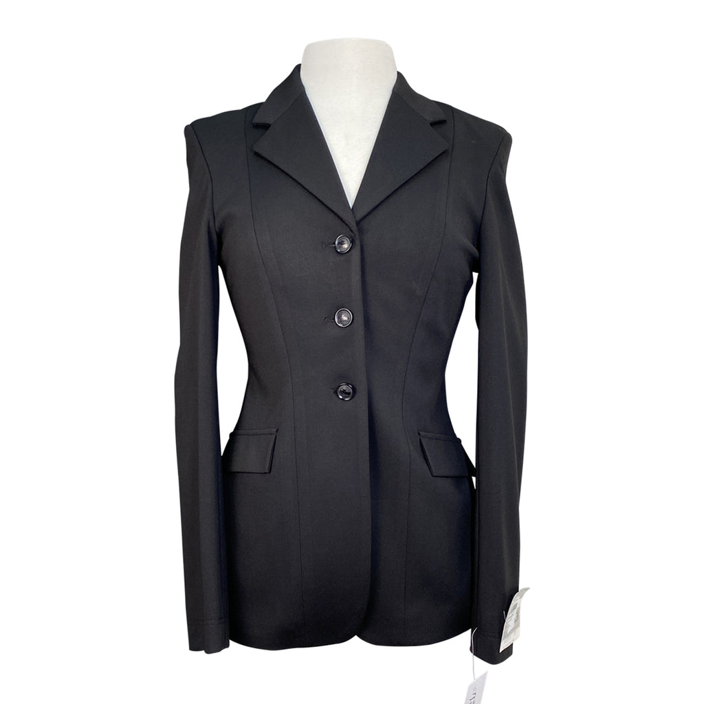 Grand Prix 'Classic' Jersey Show Coat in Black
