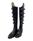 DeNiro 'Manara' Buckle Dress Boots in Black 