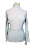 RJ Classics 'Liv' Long Sleeve Show Shirt in Green Bits