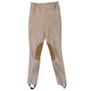 Free Ride Equestrian Knee Patch Jodhpurs in Tan - Children's 10-11