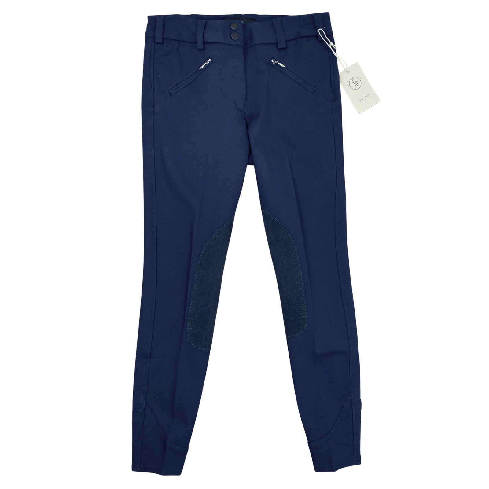 Free x Rein Signature Ponte Breeches in Navy