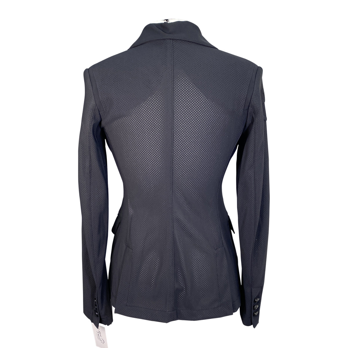 Cavalleria Toscana All Over Perforated Jacket in Black - Women's IT 46 (US 12)