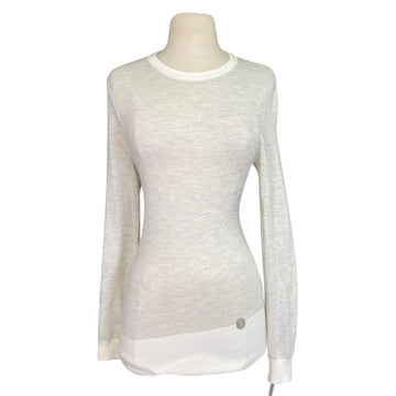 Asmar Equestrian Coolmax Sweater in Cream