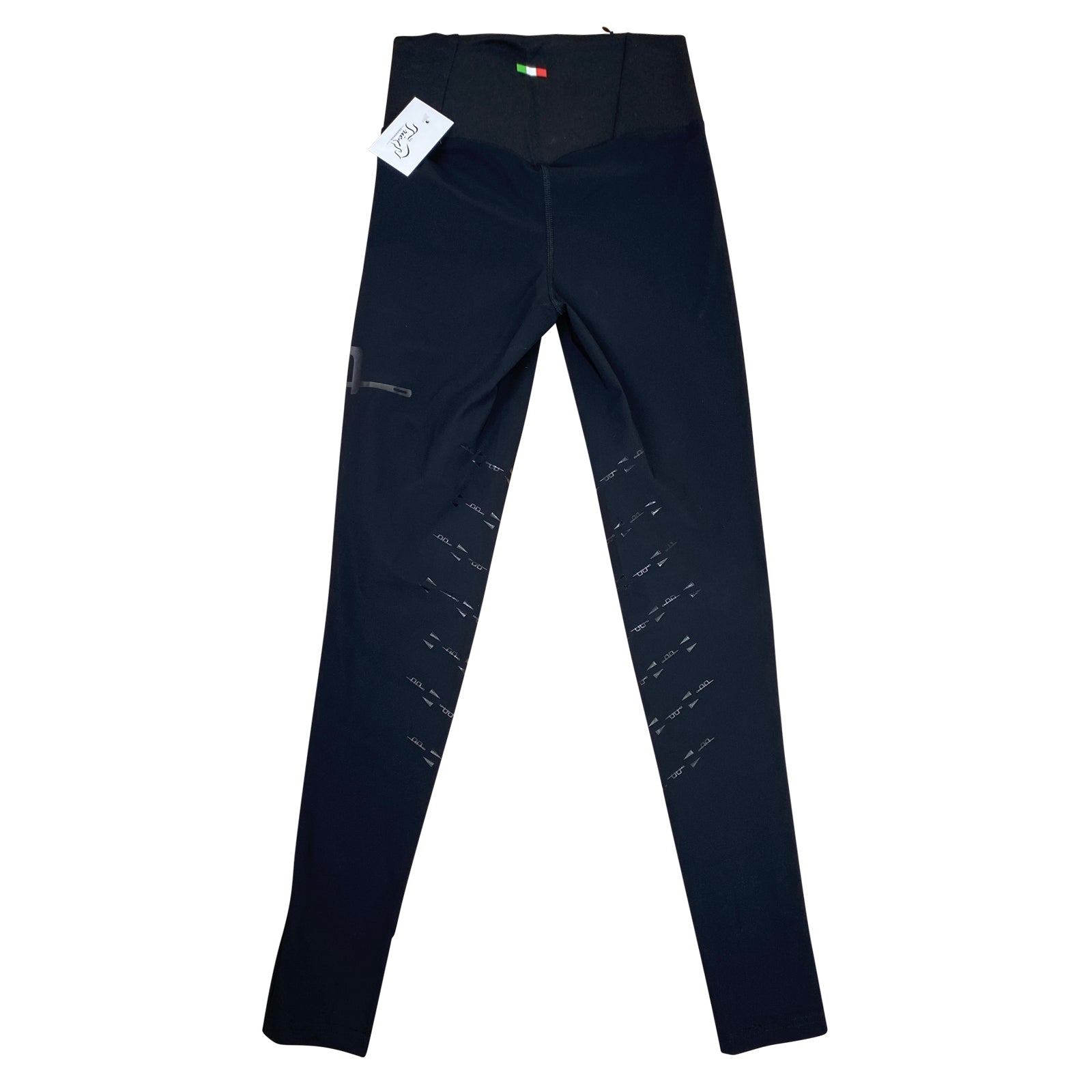 Alessandro Albanese Platinum Tights in Black