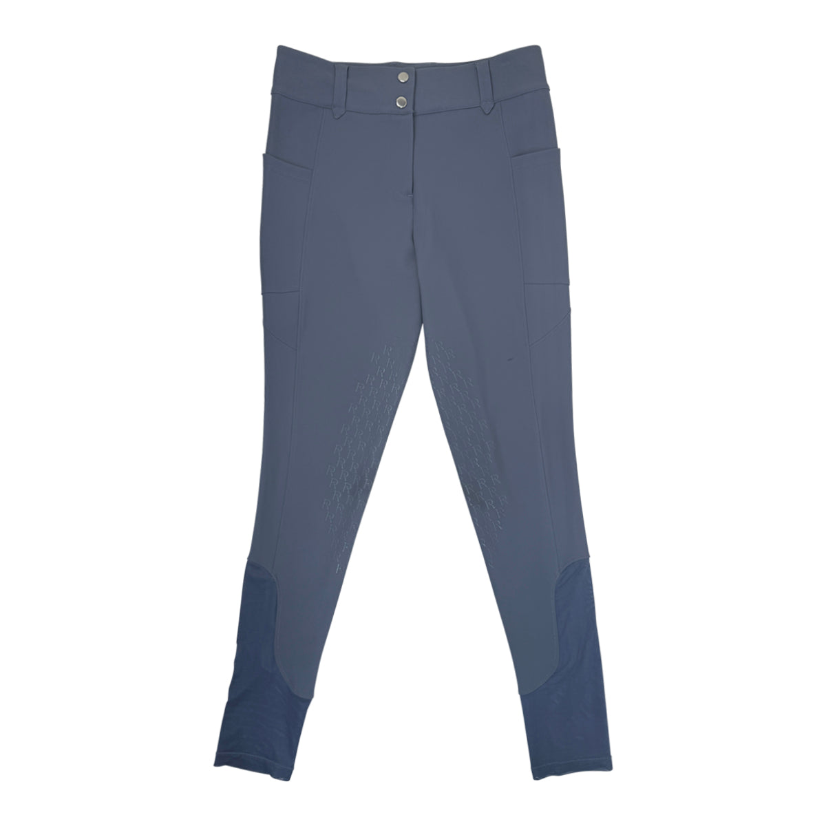 Free Ride Pro 2.0 Knee Grip Breeches in Steel Blue