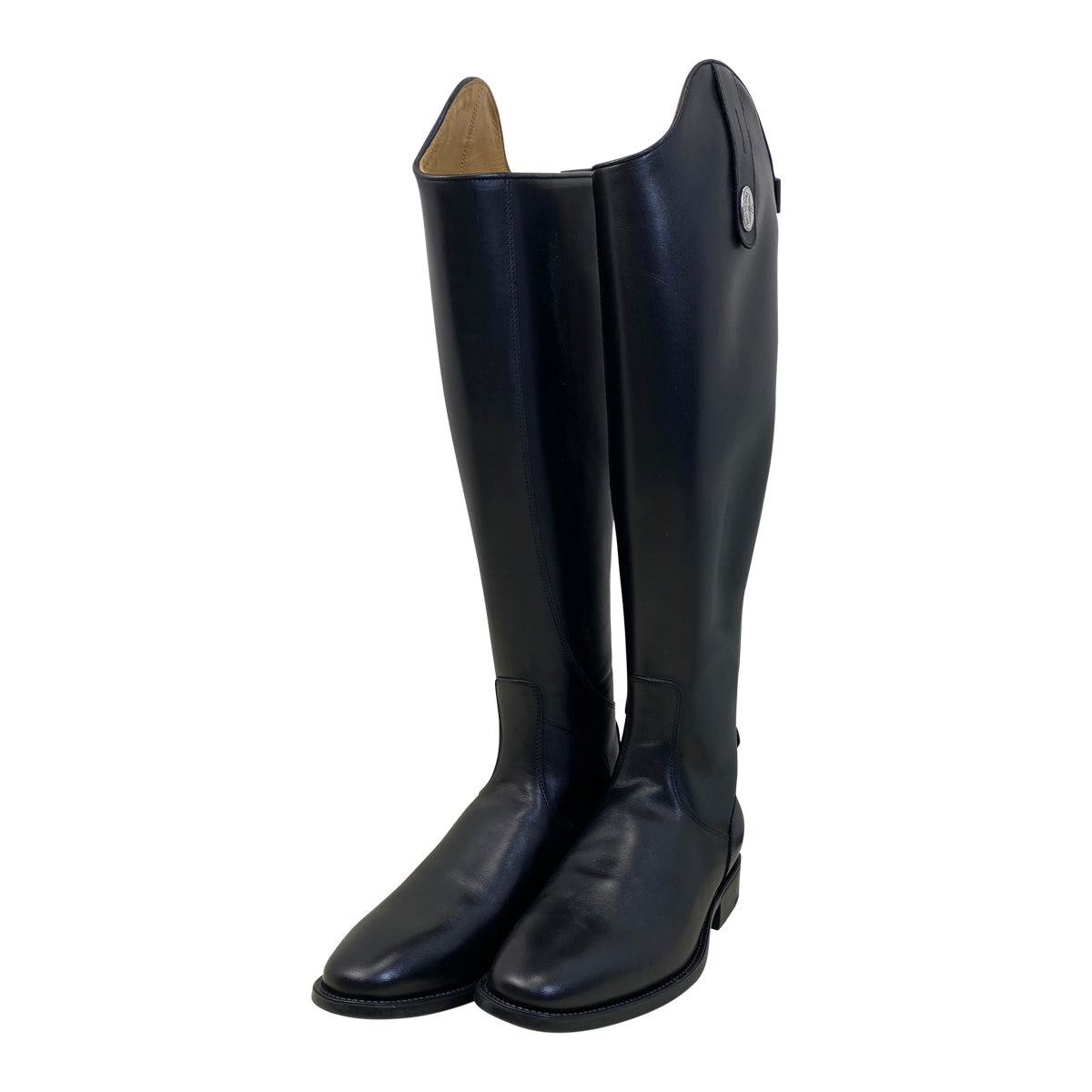 DeNiro Tricolore 'Amabile Pro' Smooth Dress Boots in Black