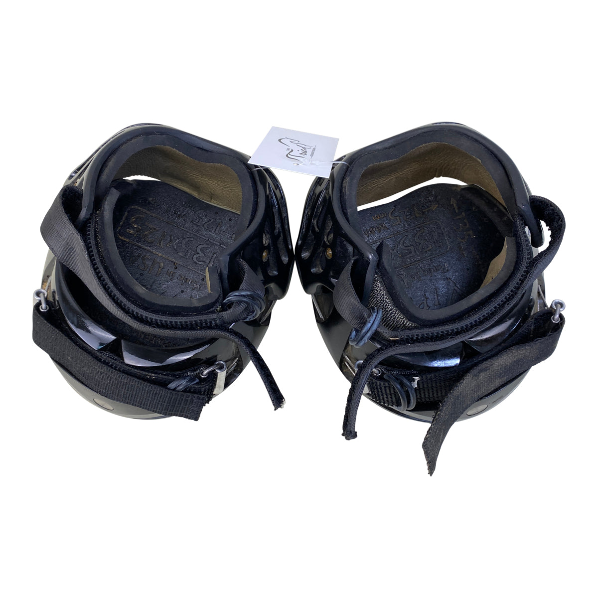 Renegade Viper Shield Hoof Boots in Black Knight
