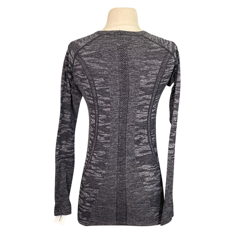 Euphoric Equestrian 'Calabasas Crewneck' in Black Camo - Women's Small