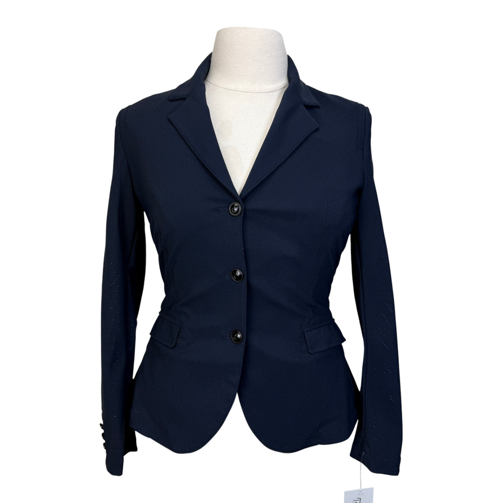Cavalleria Toscana All Over Perforated Jacket in Navy
