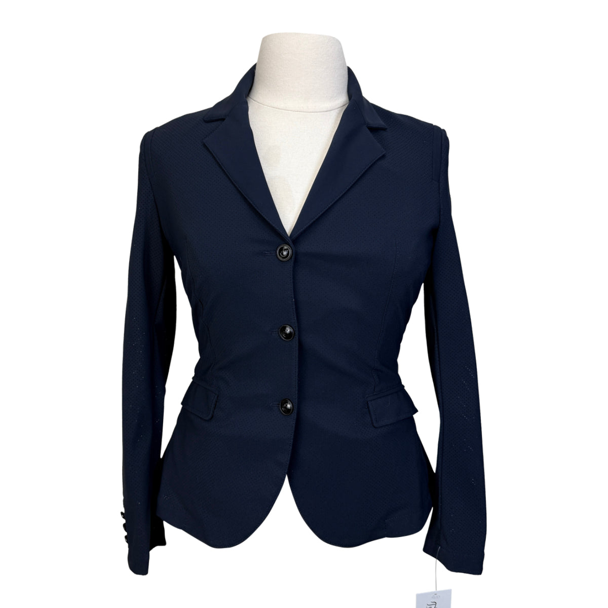 Cavalleria Toscana All Over Perforated Jacket in Navy
