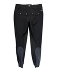 Back of Ariat 'Tri Factor' Knee Patch Breeches in Black - Women's 28R